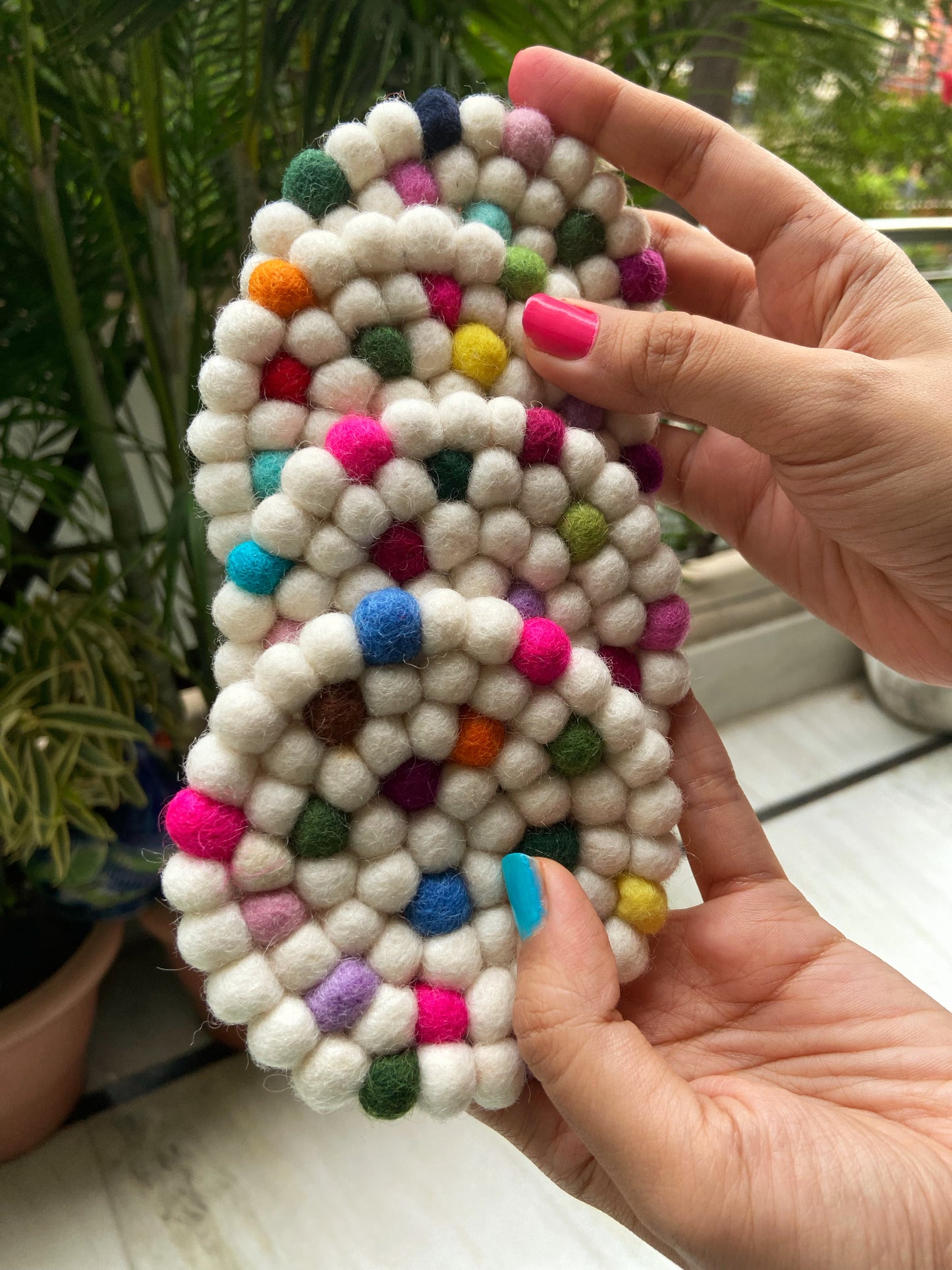 Felt Ball Coasters